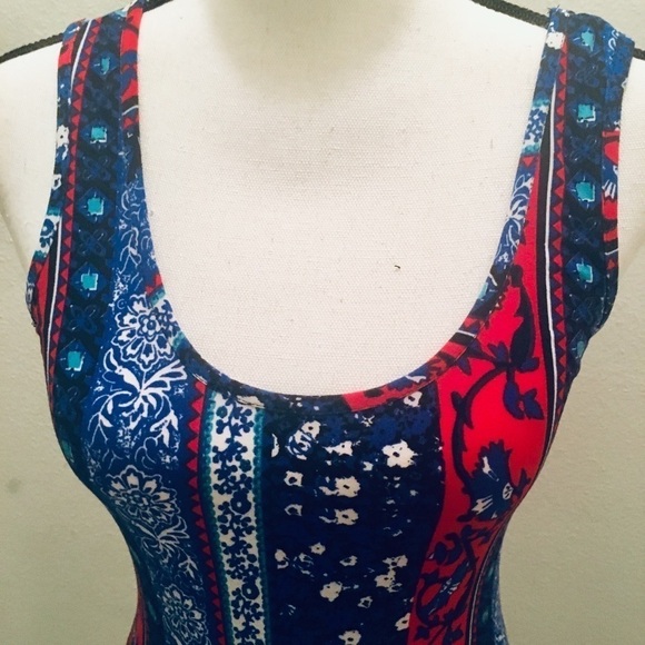 Rue21 Red White and Blue Tank Top NWOT - Picture 3 of 7